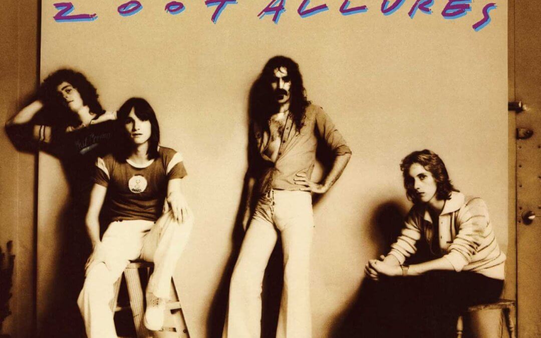 Frank Zappa – Zoot Allures – A bluesy, hard-edged rock album with intricate guitar work and satirical lyricism.